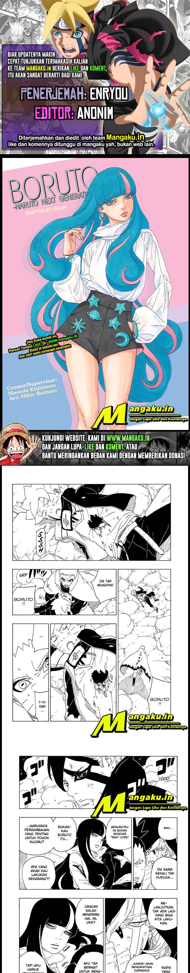 Boruto: Naruto Next Generations Chapter 67.1 Bahasa Indonesia