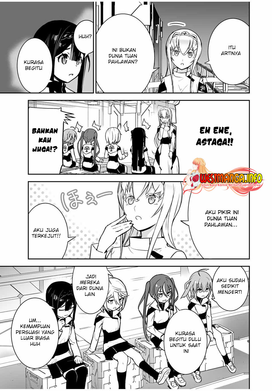 Yuusha Shoutai Kamoku Yuusha Wa Nagisa Renai Chapter 18 Bahasa Indonesia