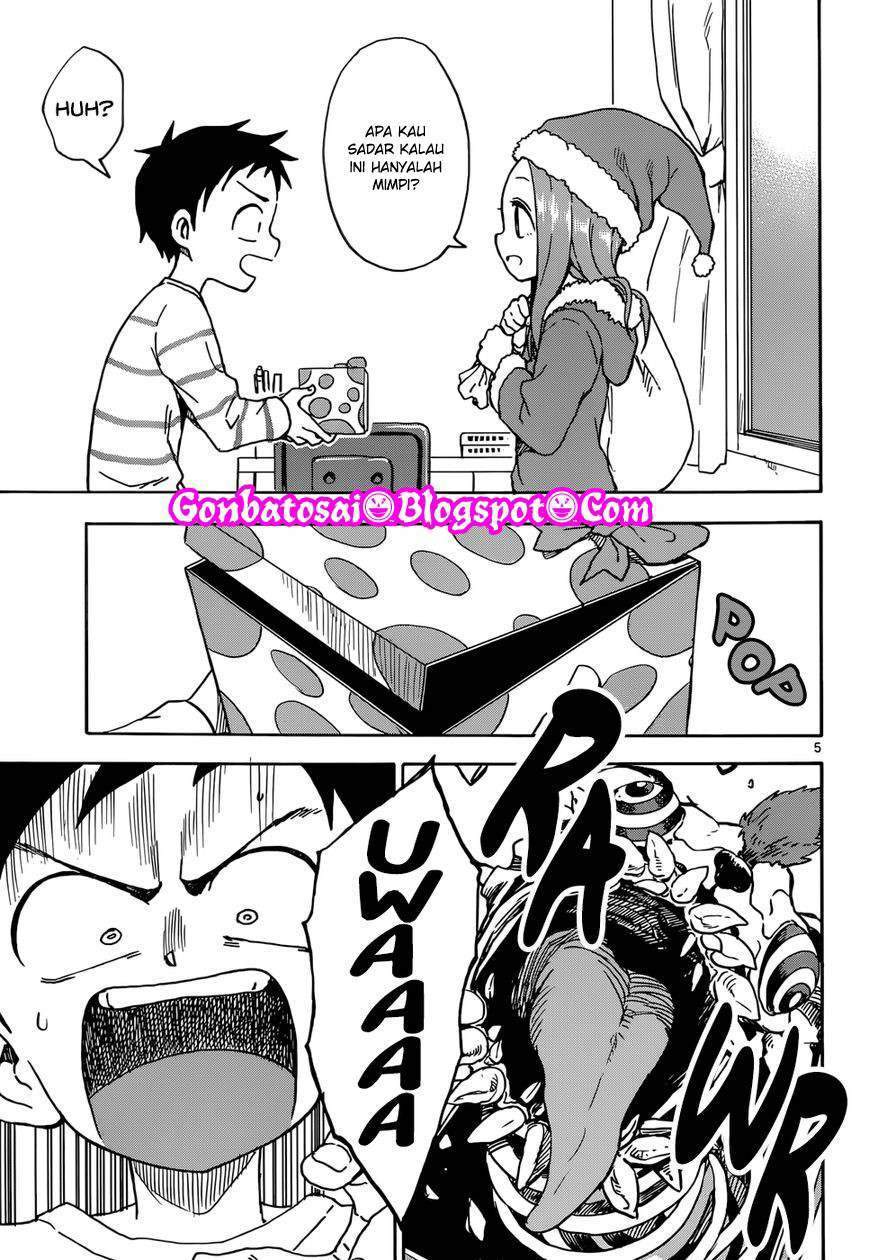 Karakai Jouzu no Takagi-san Chapter 69 Bahasa Indonesia