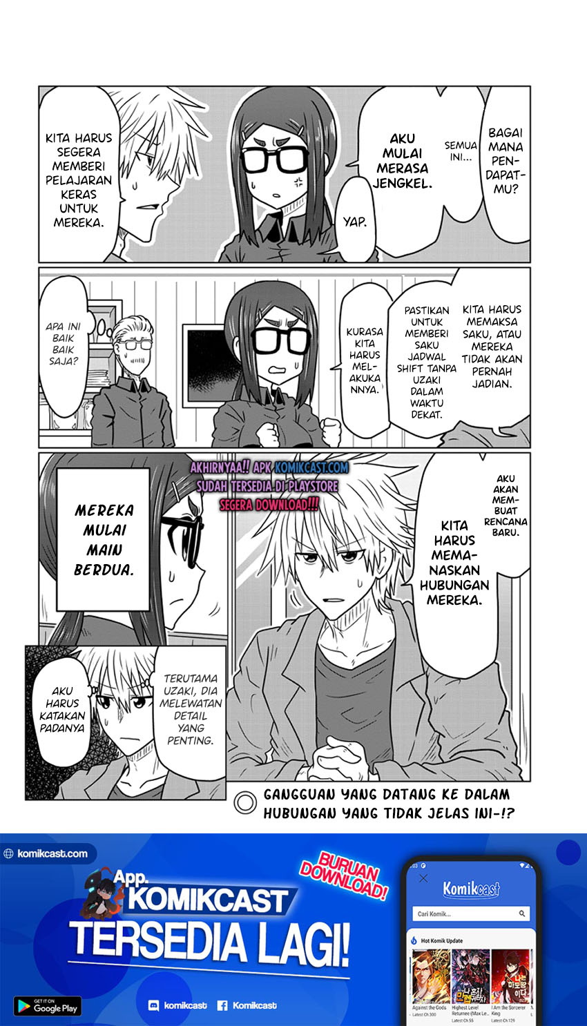 Uzaki-chan wa Asobitai! Chapter 43 Bahasa Indonesia