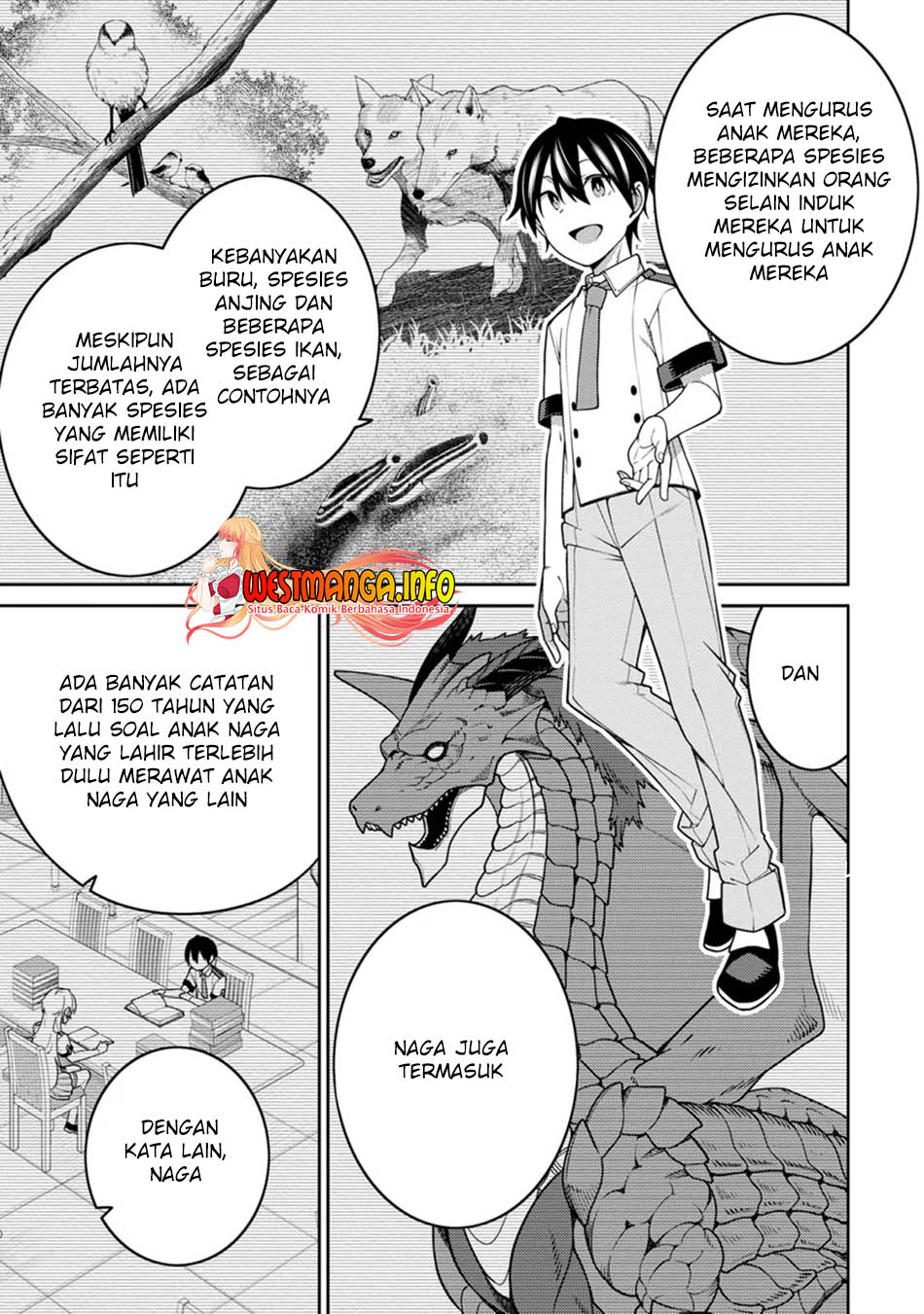 Saikyou Onmyouji no Isekai Tenseiki ~Geboku no Youkaidomo ni Kurabete Monster ga Yowaisugirundaga~ Chapter 20.1 Bahasa Indonesia
