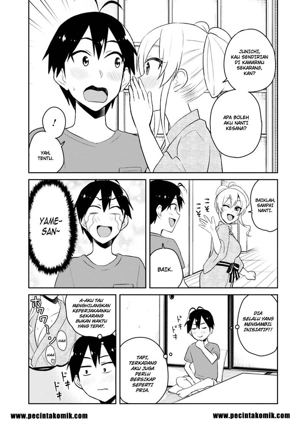 Hajimete no Gal Chapter 45 Bahasa Indonesia