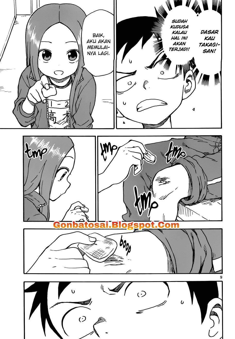 Karakai Jouzu no Takagi-san Chapter 68 Bahasa Indonesia