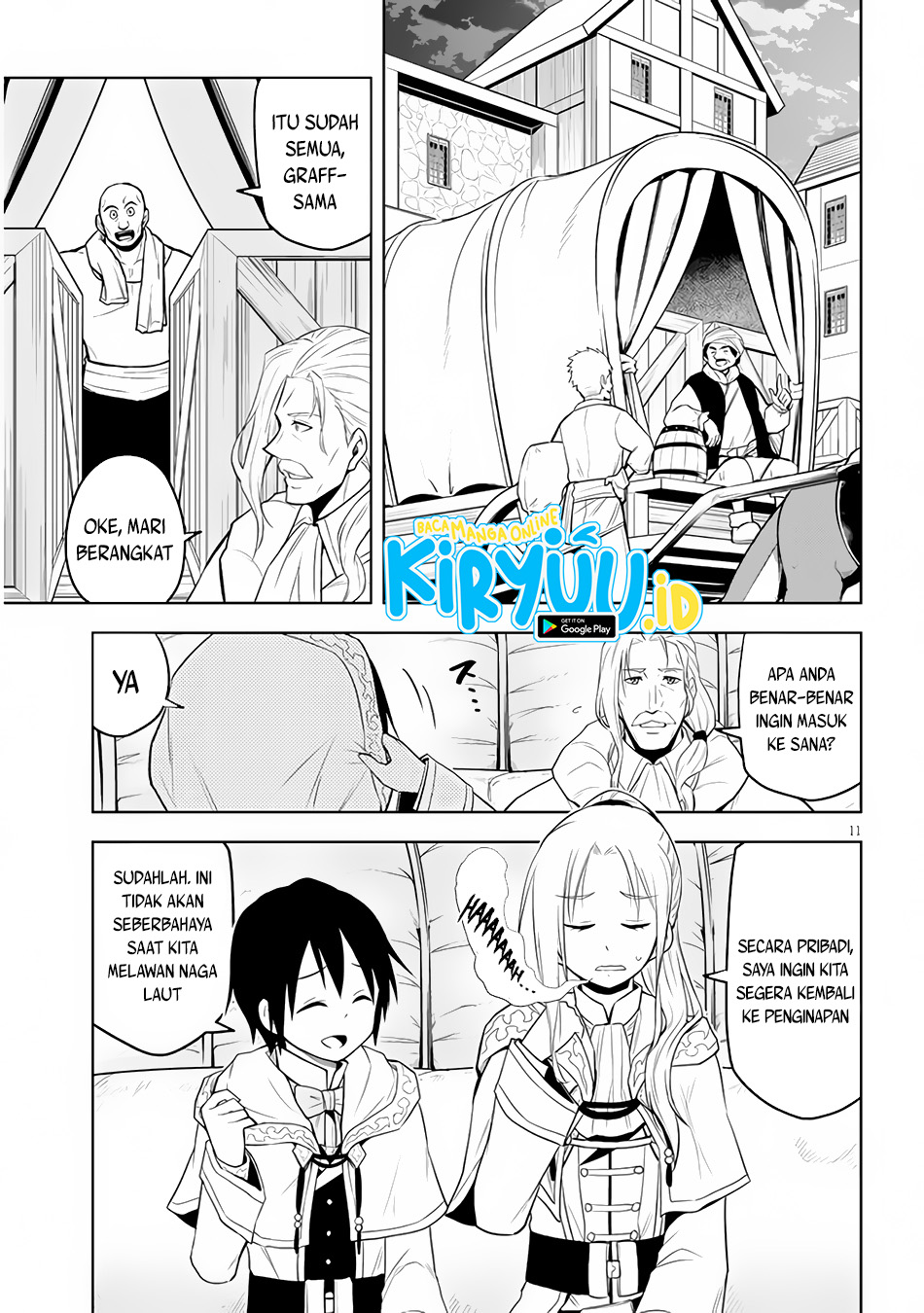 Maseki Gurume: Mamono no Chikara o Tabete Ore wa Saikyou! Chapter 33 Bahasa Indonesia