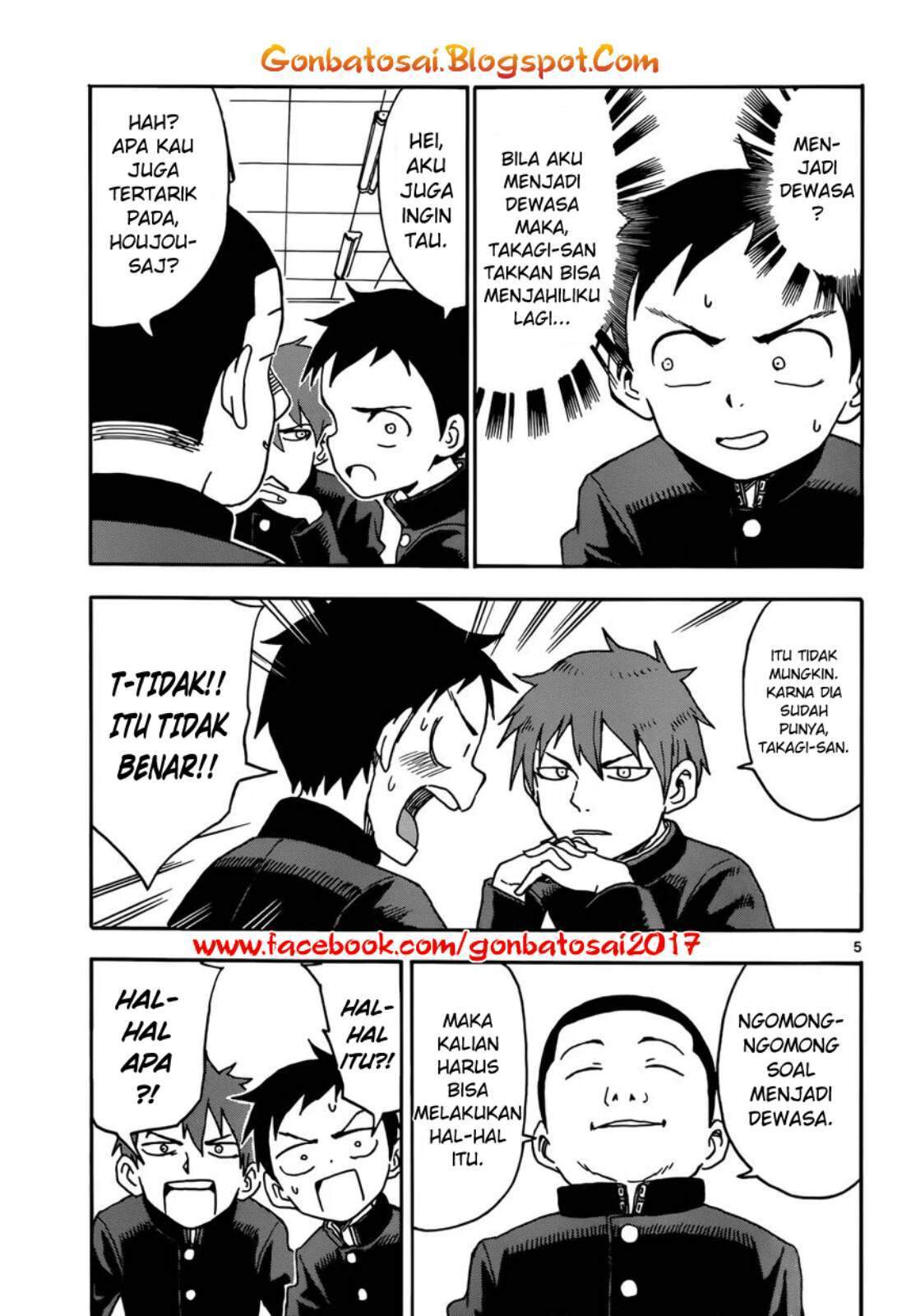 Karakai Jouzu no Takagi-san Chapter 37 Bahasa Indonesia