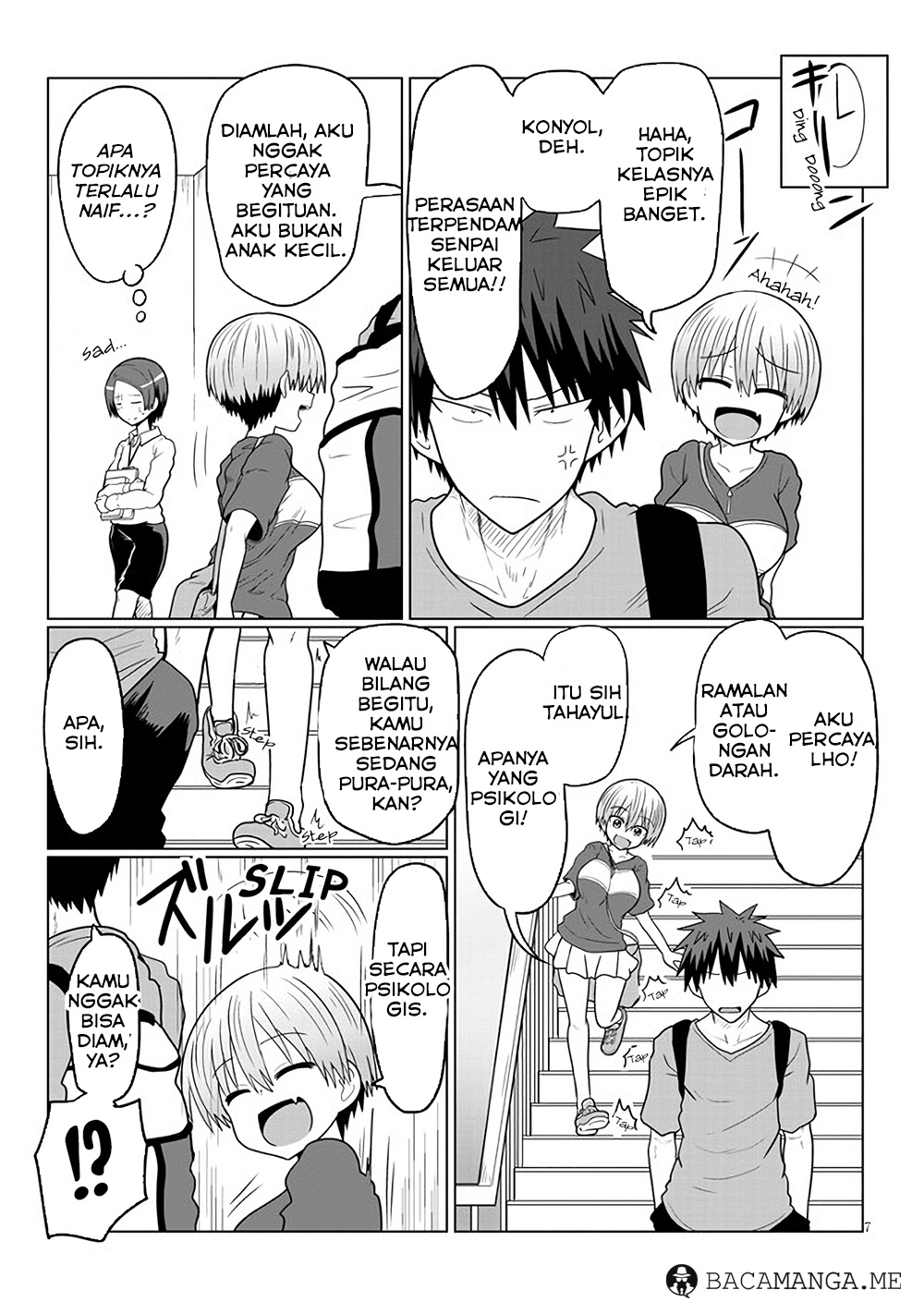 Uzaki-chan wa Asobitai! Chapter 14 Bahasa Indonesia