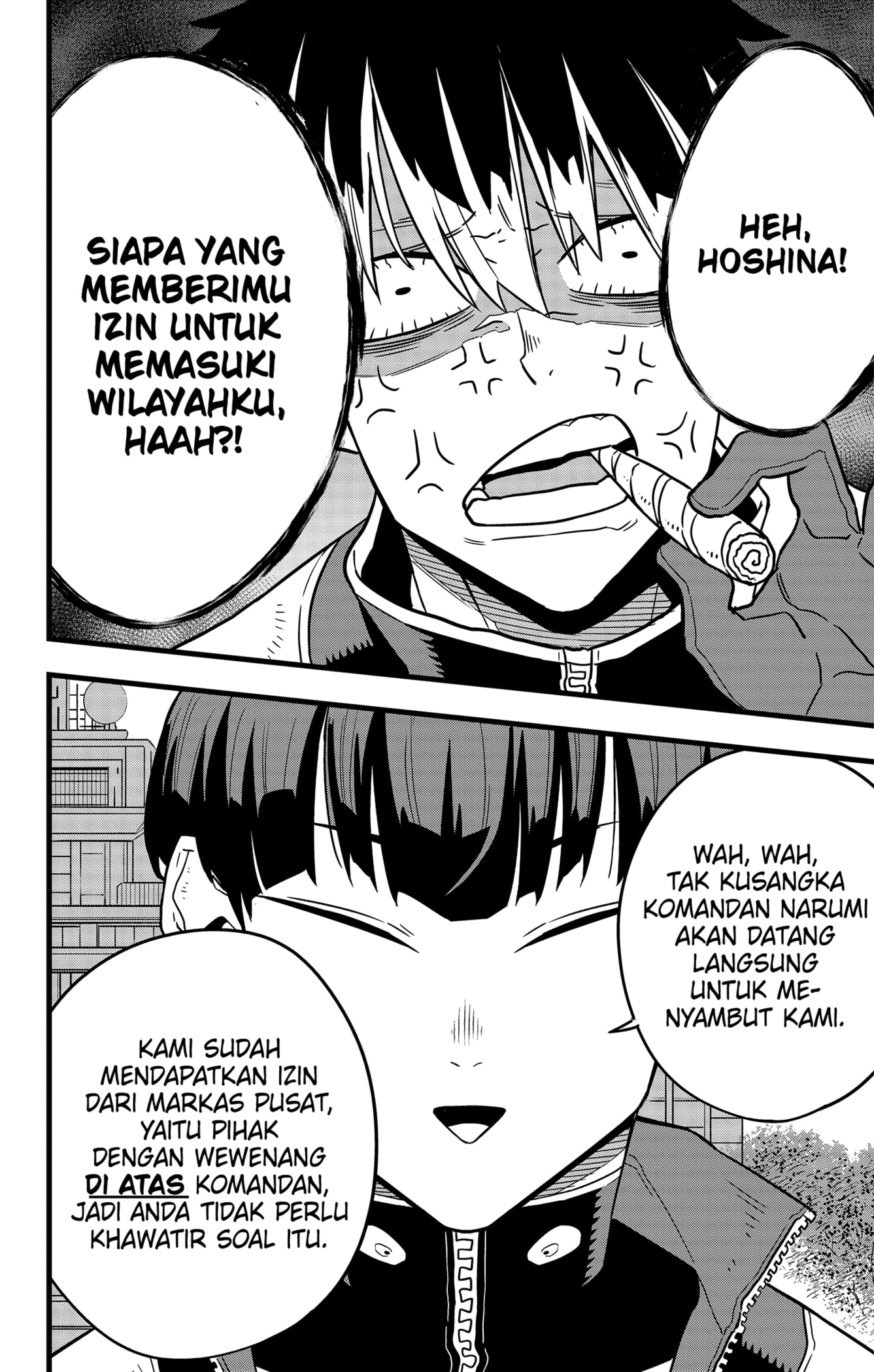 8Kaijuu Chapter 57 Bahasa Indonesia