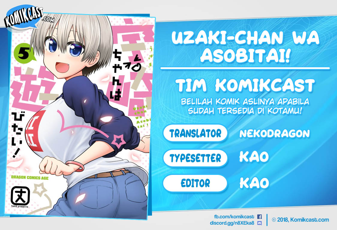 Uzaki-chan wa Asobitai! Chapter 27 Bahasa Indonesia