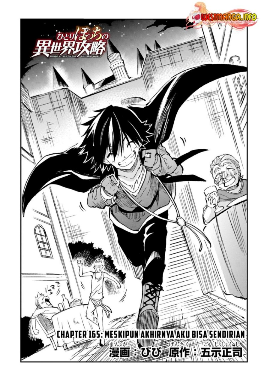 Hitoribocchi no Isekai Kouryaku Chapter 165 Bahasa Indonesia