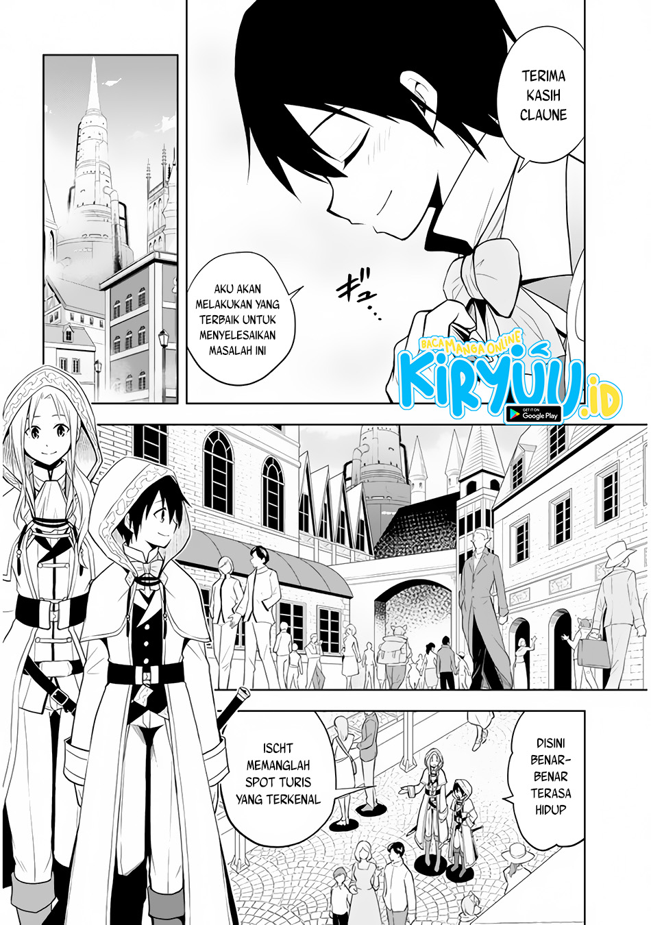 Maseki Gurume: Mamono no Chikara o Tabete Ore wa Saikyou! Chapter 32 Bahasa Indonesia