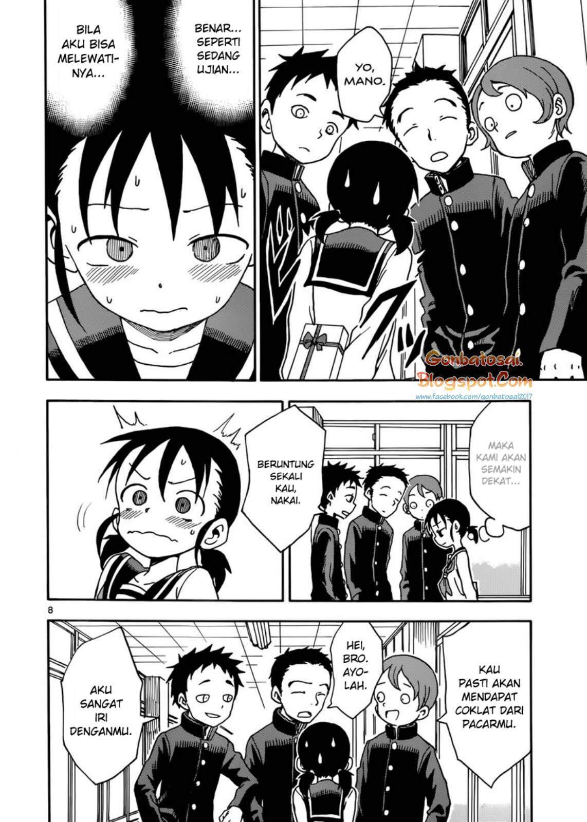 Karakai Jouzu no Takagi-san Chapter 47 Bahasa Indonesia