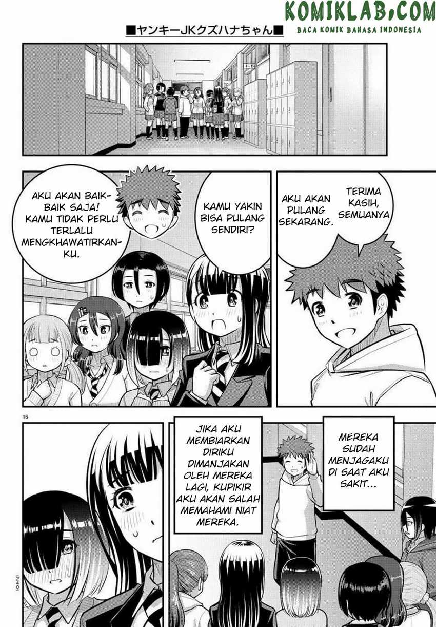 Yankee JK Kuzuhana-chan Chapter 80 Bahasa Indonesia