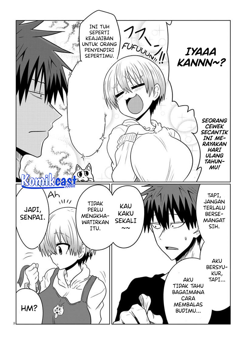 Uzaki-chan wa Asobitai! Chapter 51 Bahasa Indonesia