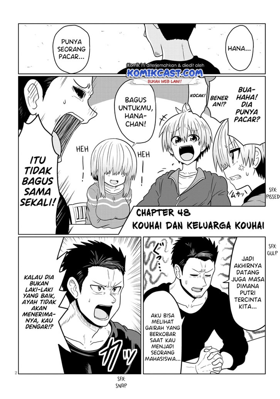 Uzaki-chan wa Asobitai! Chapter 48 Bahasa Indonesia