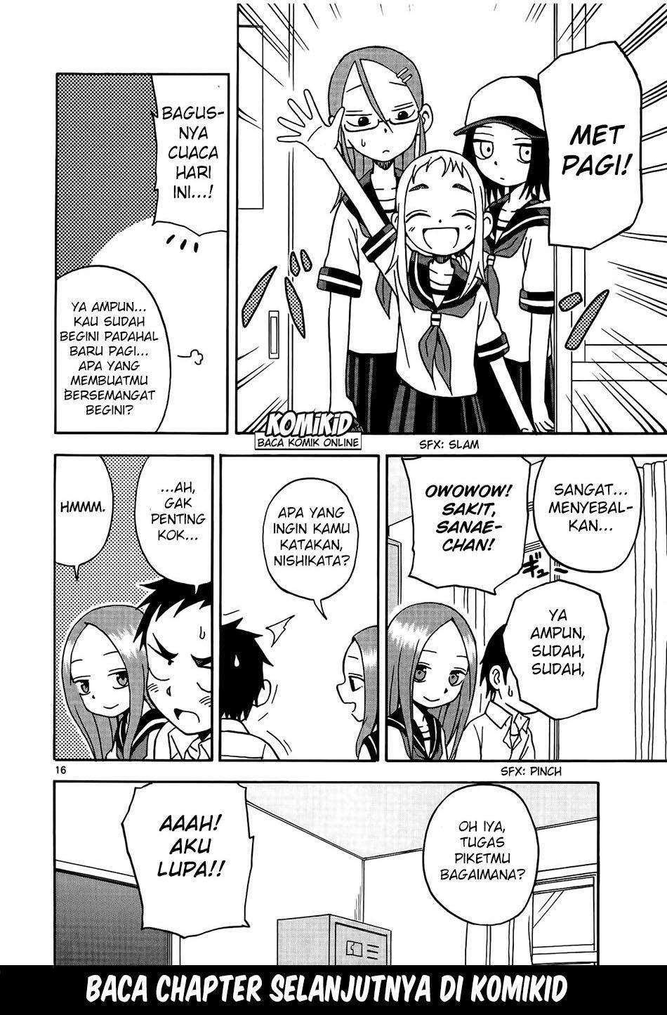 Karakai Jouzu no Takagi-san Chapter 06 Bahasa Indonesia