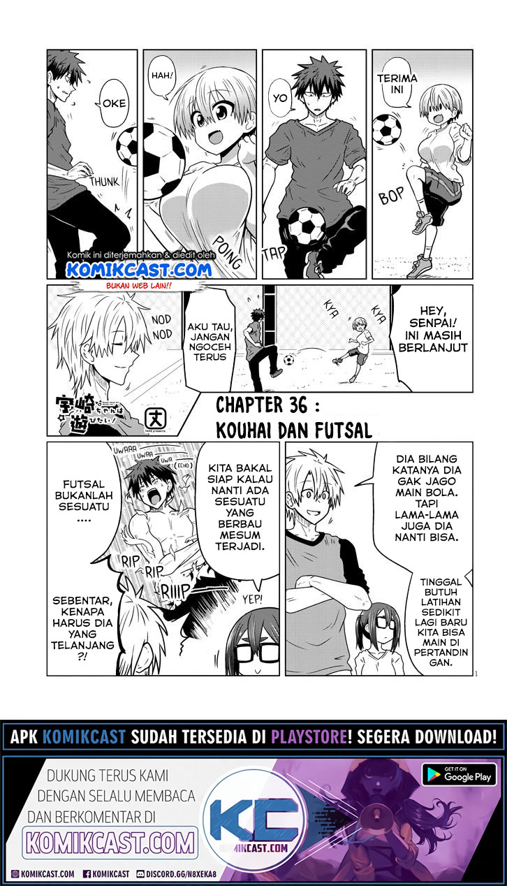 Uzaki-chan wa Asobitai! Chapter 36 Bahasa Indonesia