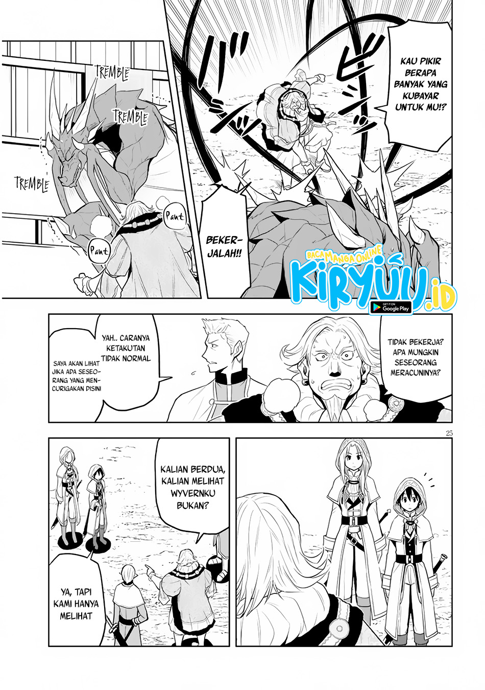 Maseki Gurume: Mamono no Chikara o Tabete Ore wa Saikyou! Chapter 32 Bahasa Indonesia