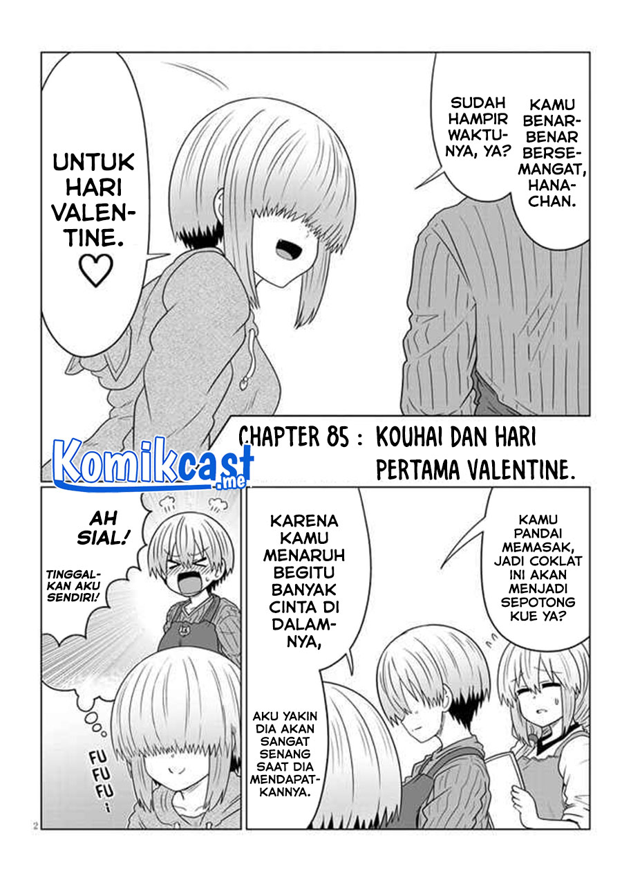 Uzaki-chan wa Asobitai! Chapter 85 Bahasa Indonesia