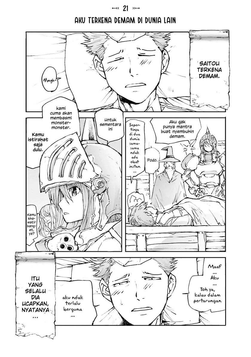 Handyman Saitou In Another World Chapter 21 Bahasa Indonesia