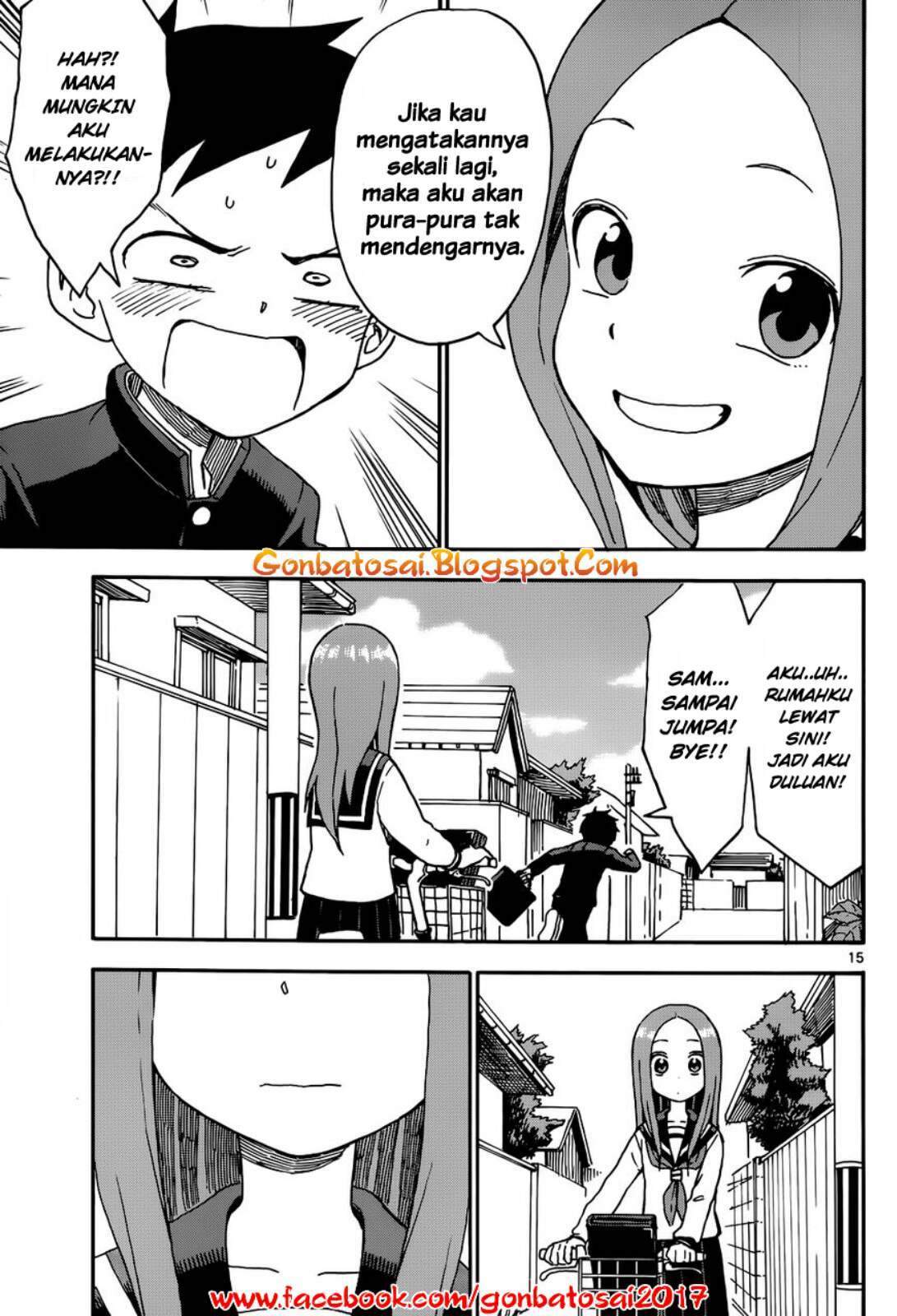 Karakai Jouzu no Takagi-san Chapter 36 Bahasa Indonesia