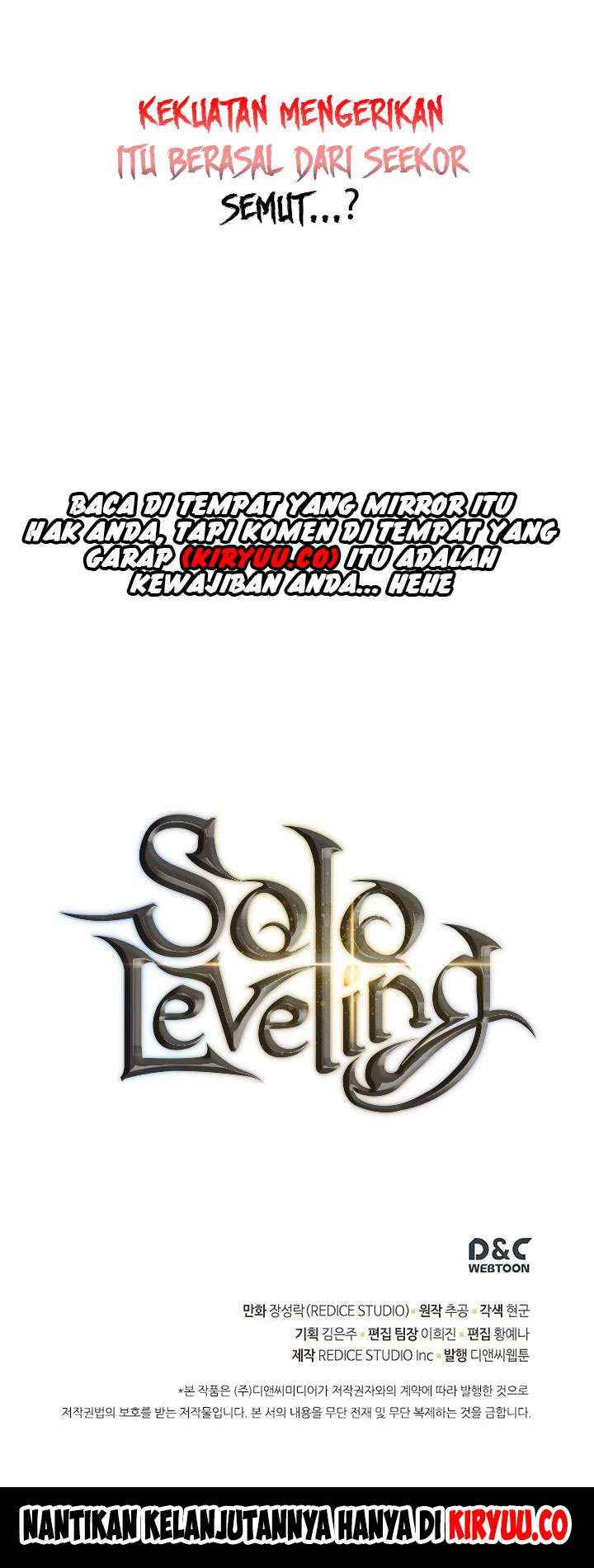 Solo Leveling Chapter 98 Bahasa Indonesia