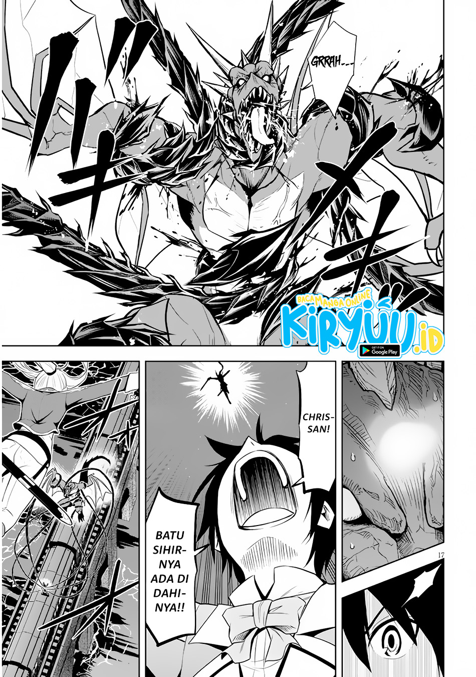 Maseki Gurume: Mamono no Chikara o Tabete Ore wa Saikyou! Chapter 35 Bahasa Indonesia