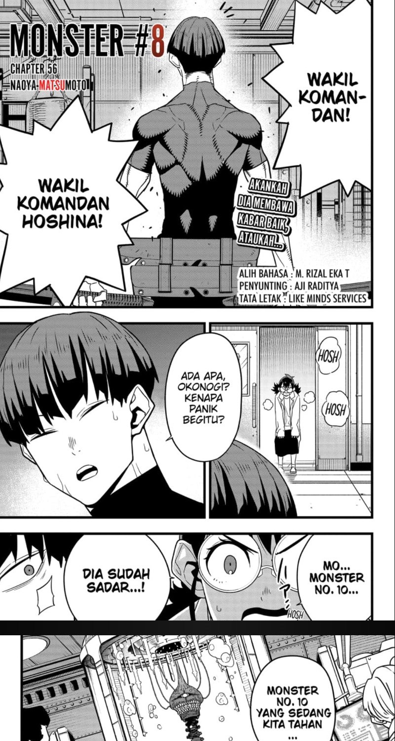 8Kaijuu Chapter 56 Bahasa Indonesia