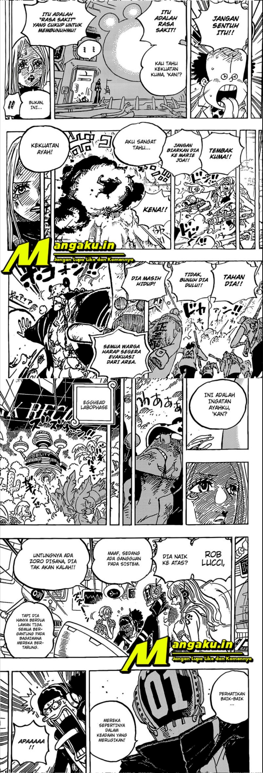 One Piece Chapter 1072 hq Bahasa Indonesia