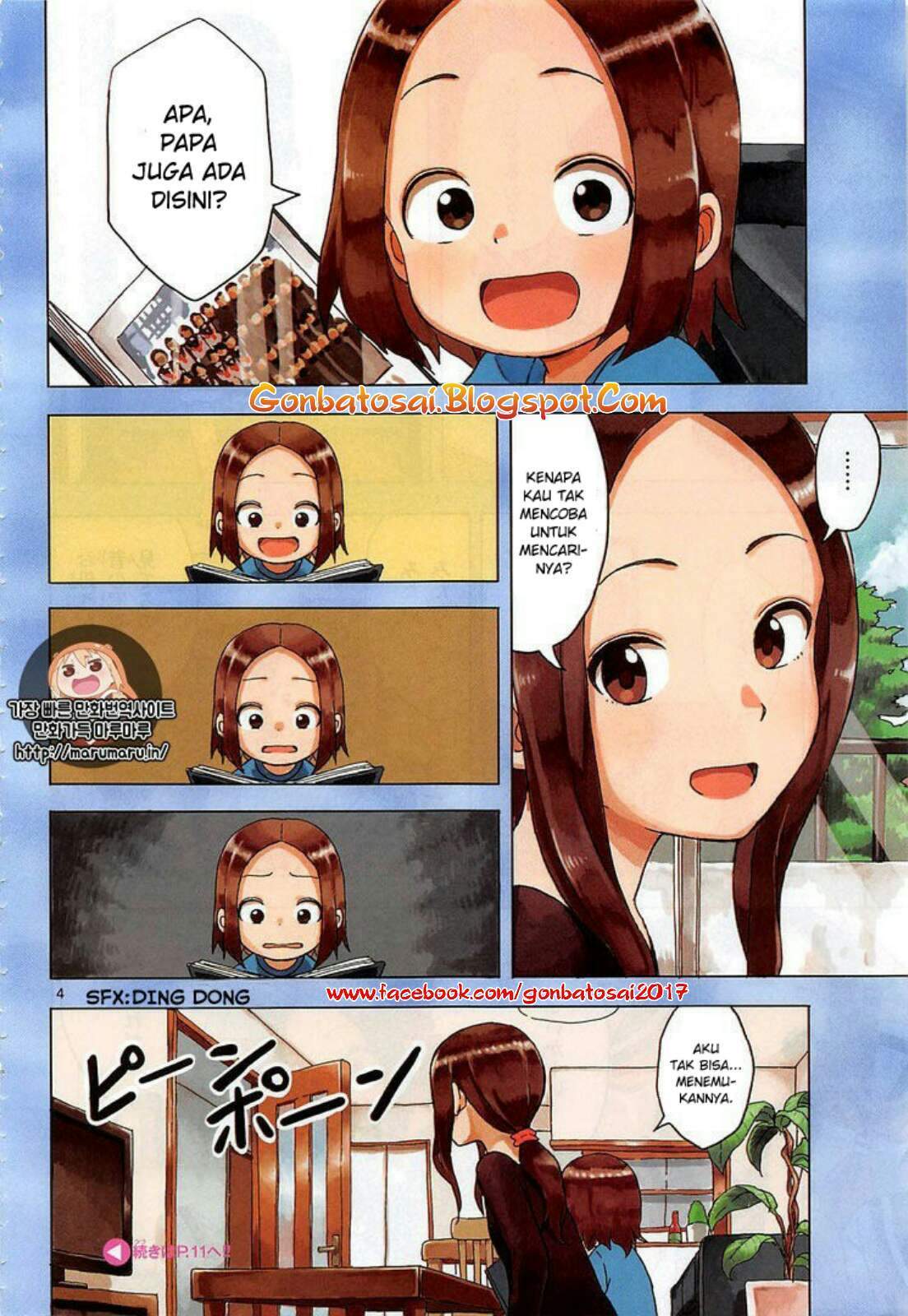 Karakai Jouzu no Takagi-san Chapter 31 Bahasa Indonesia