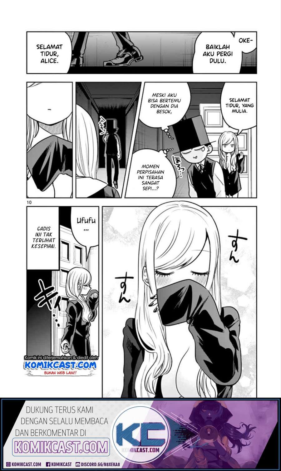 The Duke of Death and his Black Maid Chapter 26 Bahasa Indonesia