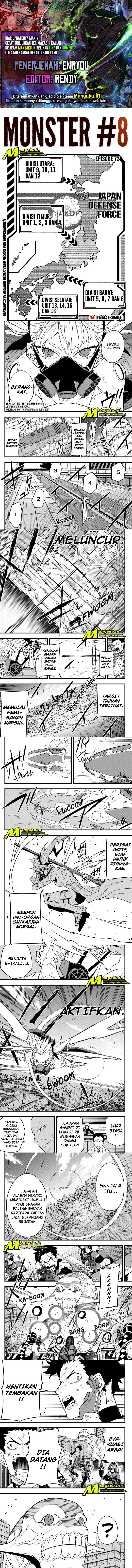 8Kaijuu Chapter 72 Bahasa Indonesia