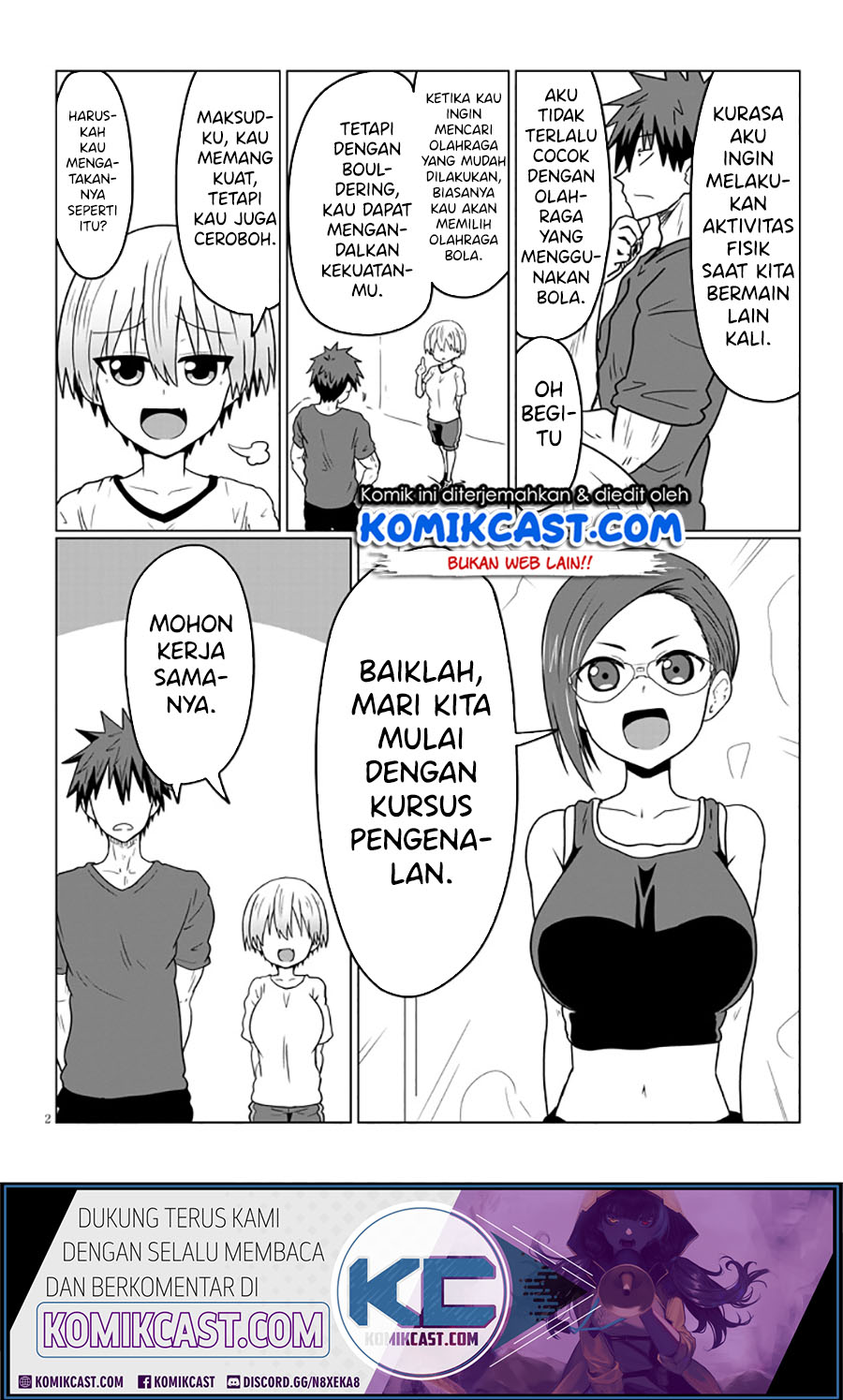 Uzaki-chan wa Asobitai! Chapter 29 Bahasa Indonesia