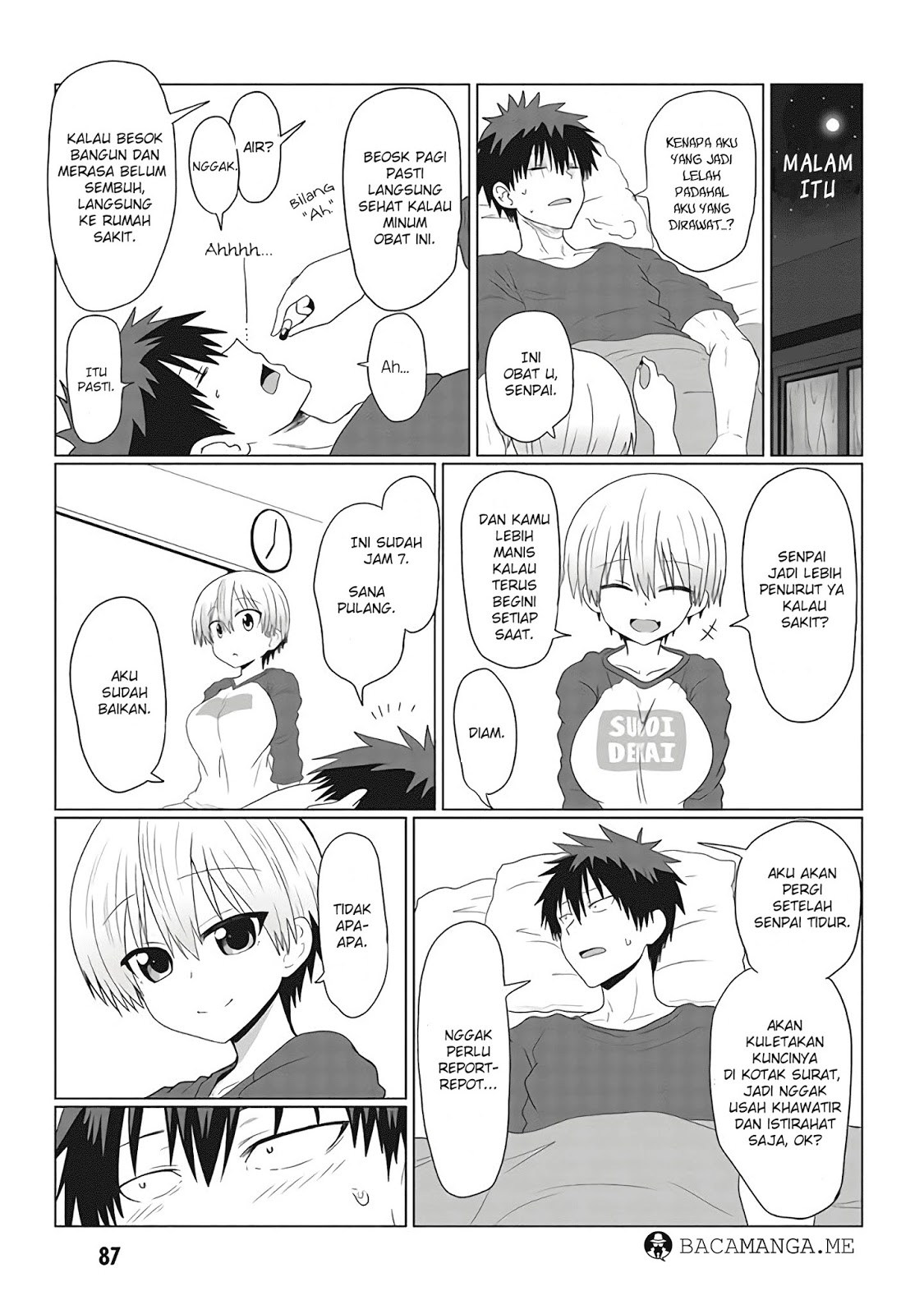 Uzaki-chan wa Asobitai! Chapter 08 Bahasa Indonesia