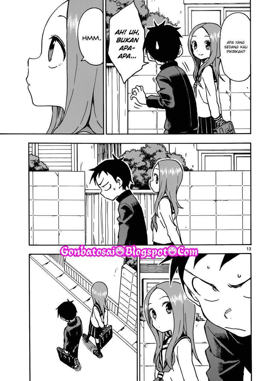 Karakai Jouzu no Takagi-san Chapter 69 Bahasa Indonesia