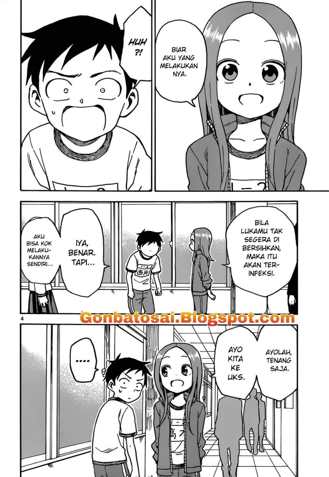 Karakai Jouzu no Takagi-san Chapter 68 Bahasa Indonesia