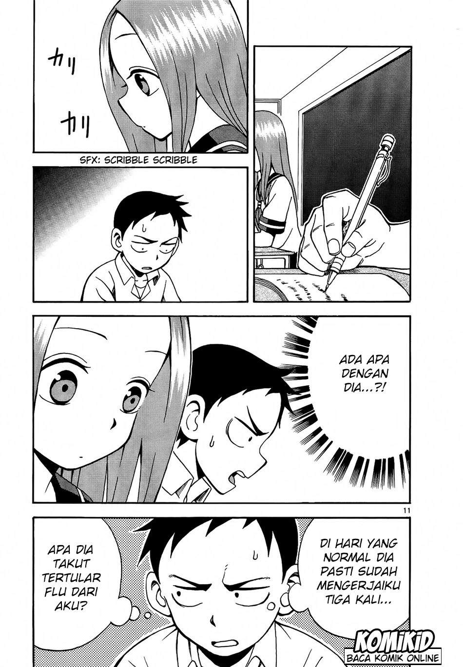 Karakai Jouzu no Takagi-san Chapter 08 Bahasa Indonesia