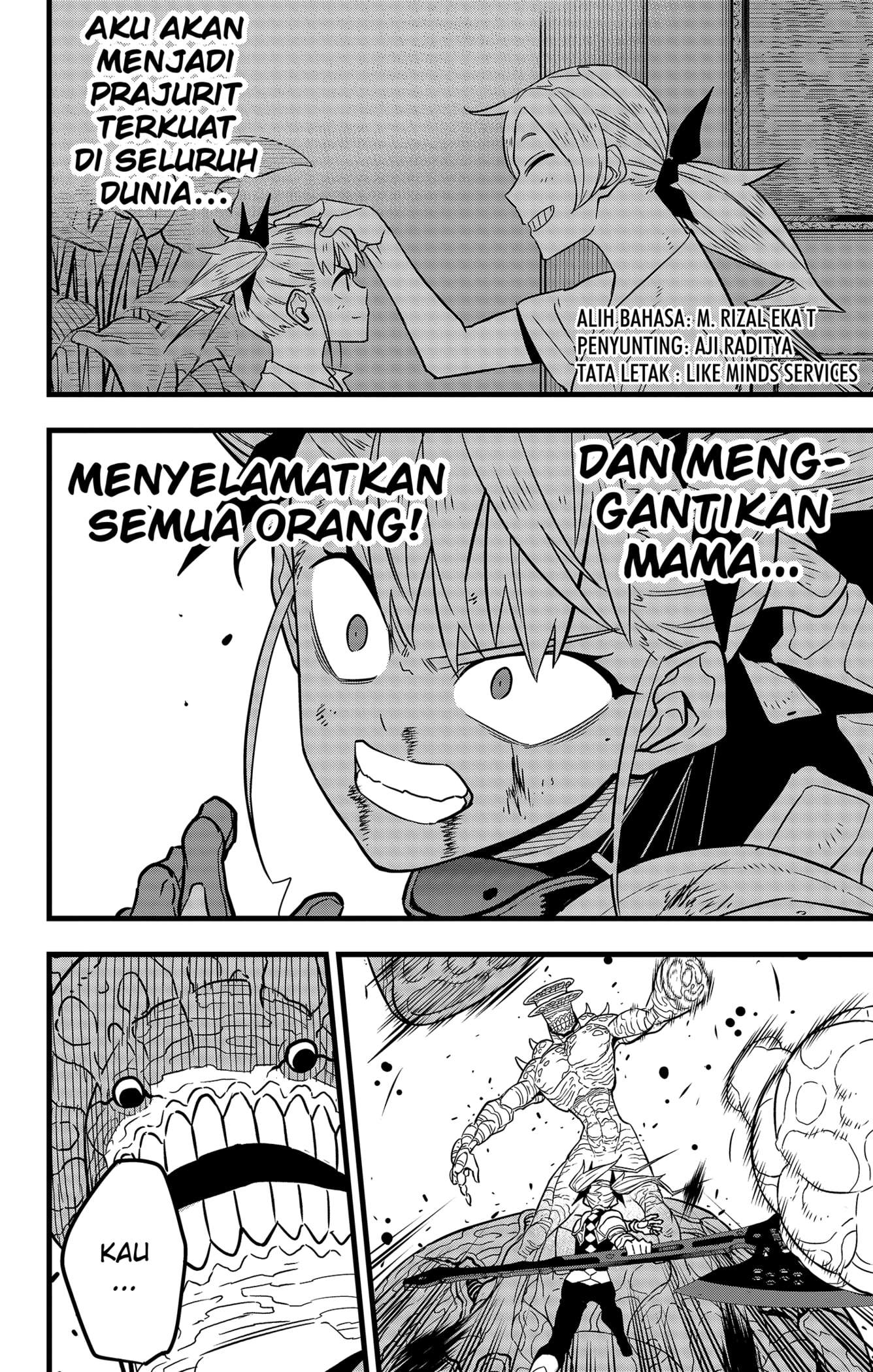 8Kaijuu Chapter 45 Bahasa Indonesia