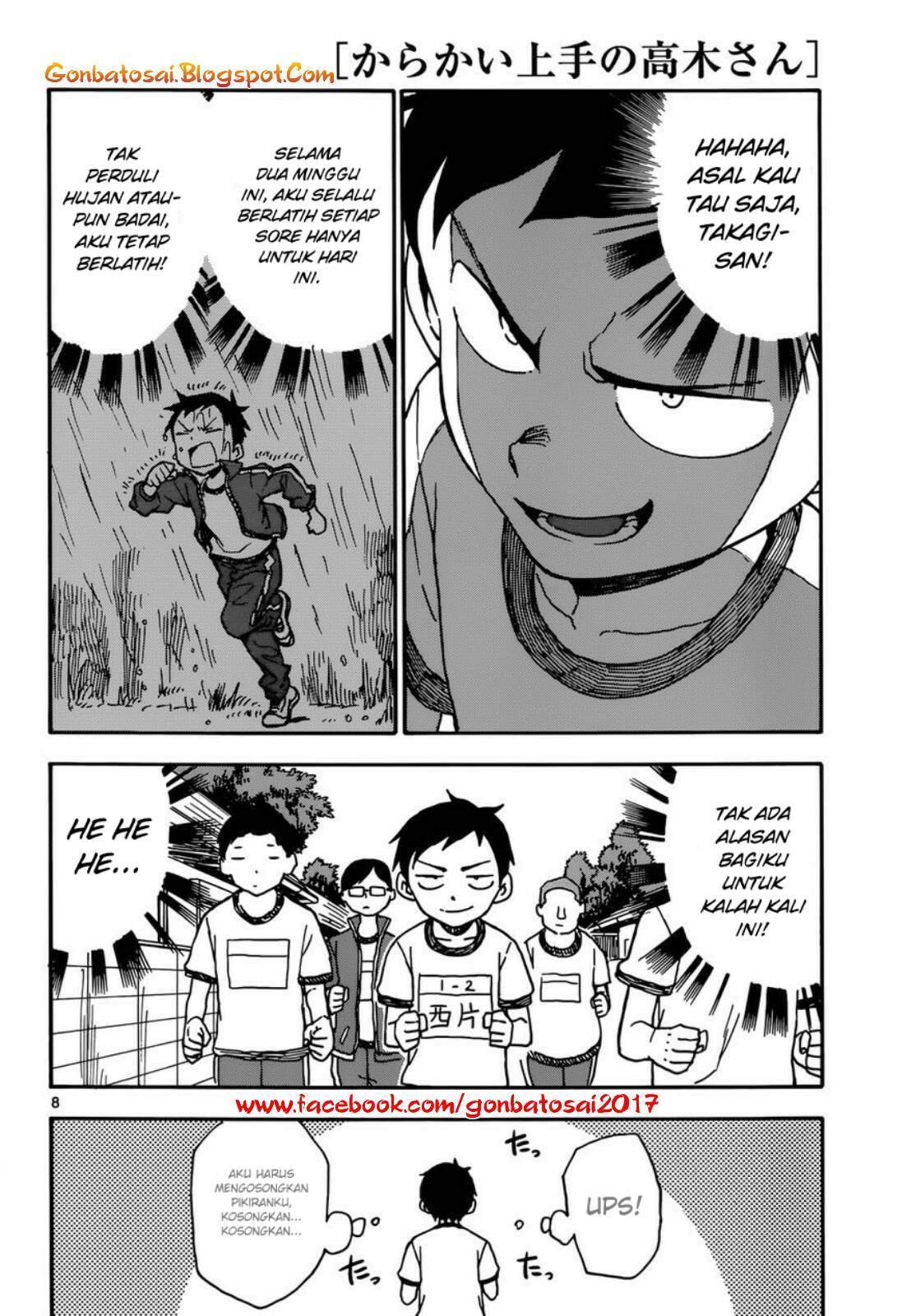 Karakai Jouzu no Takagi-san Chapter 30 Bahasa Indonesia