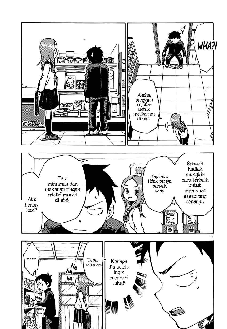 Karakai Jouzu no Takagi-san Chapter 76 Bahasa Indonesia