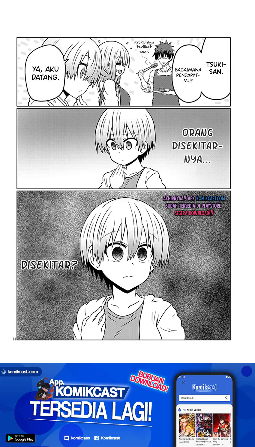 Uzaki-chan wa Asobitai! Chapter 45 Bahasa Indonesia