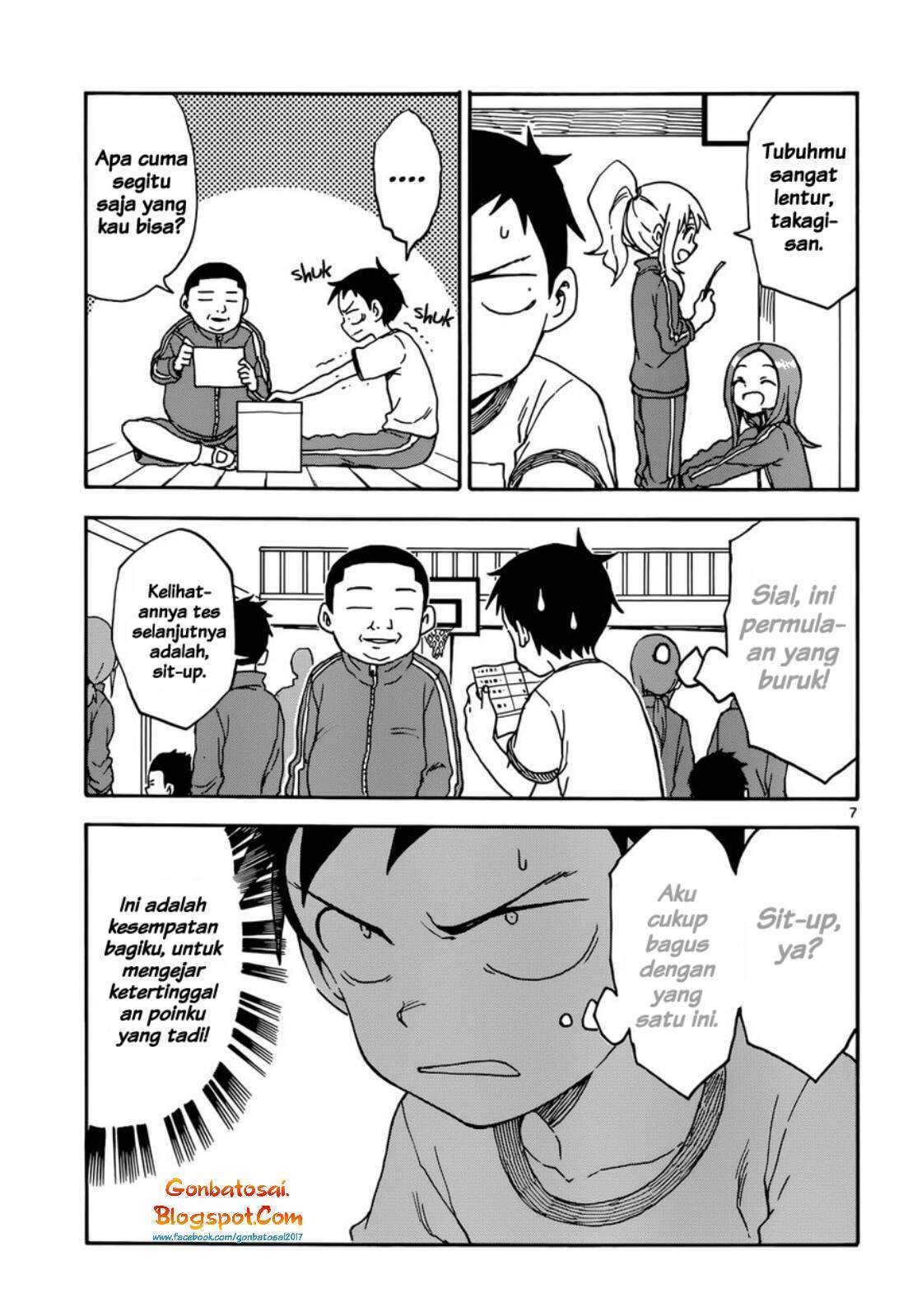 Karakai Jouzu no Takagi-san Chapter 51 Bahasa Indonesia