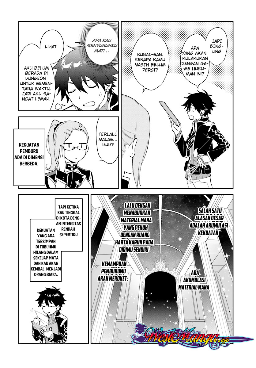 Nageki no Bourei wa Intai Shitai – Saijiyaku Hanta ni Yoru Saikiyou Patei Ikusei Jutsu Chapter 3.1 Bahasa Indonesia