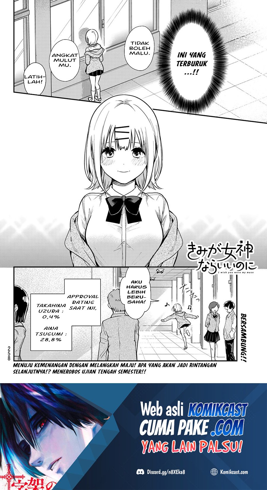 Kimi ga Megami Nara Ii no ni Chapter 02 Bahasa Indonesia