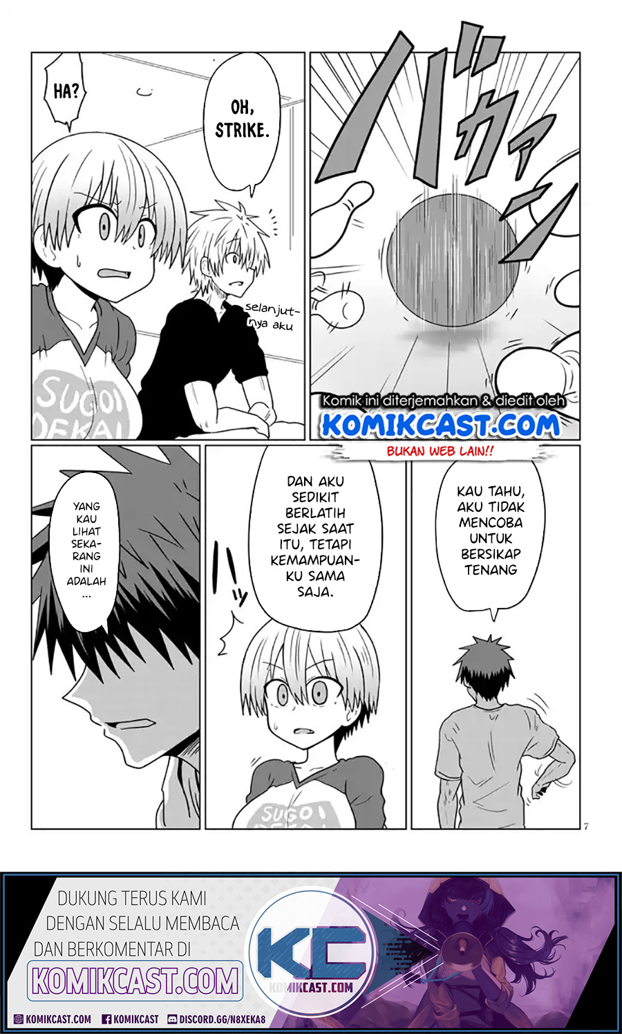 Uzaki-chan wa Asobitai! Chapter 28 Bahasa Indonesia