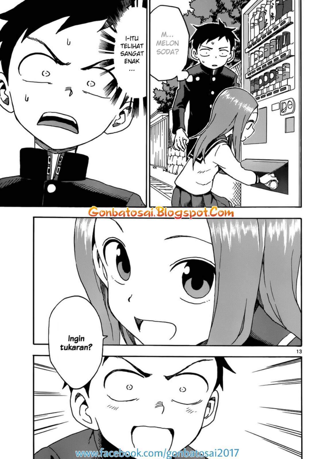 Karakai Jouzu no Takagi-san Chapter 37 Bahasa Indonesia