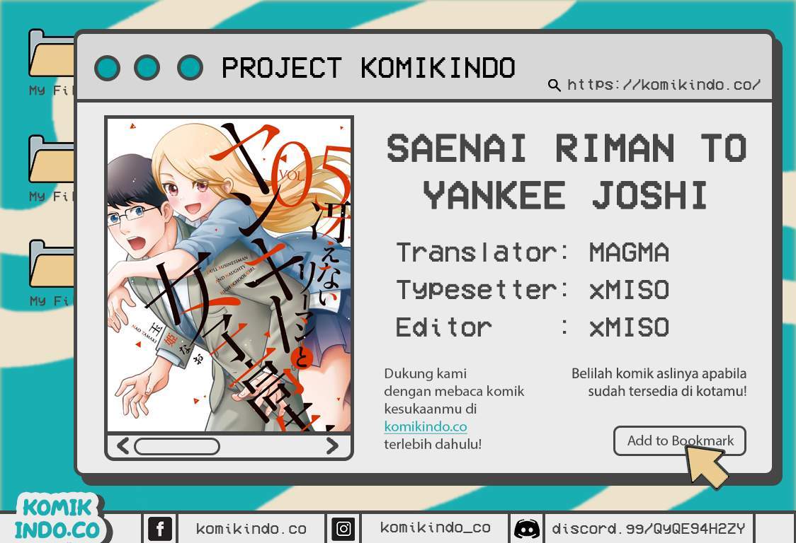 Saenai Riman to Yankee Joshi Kousei Chapter 04.5 Bahasa Indonesia