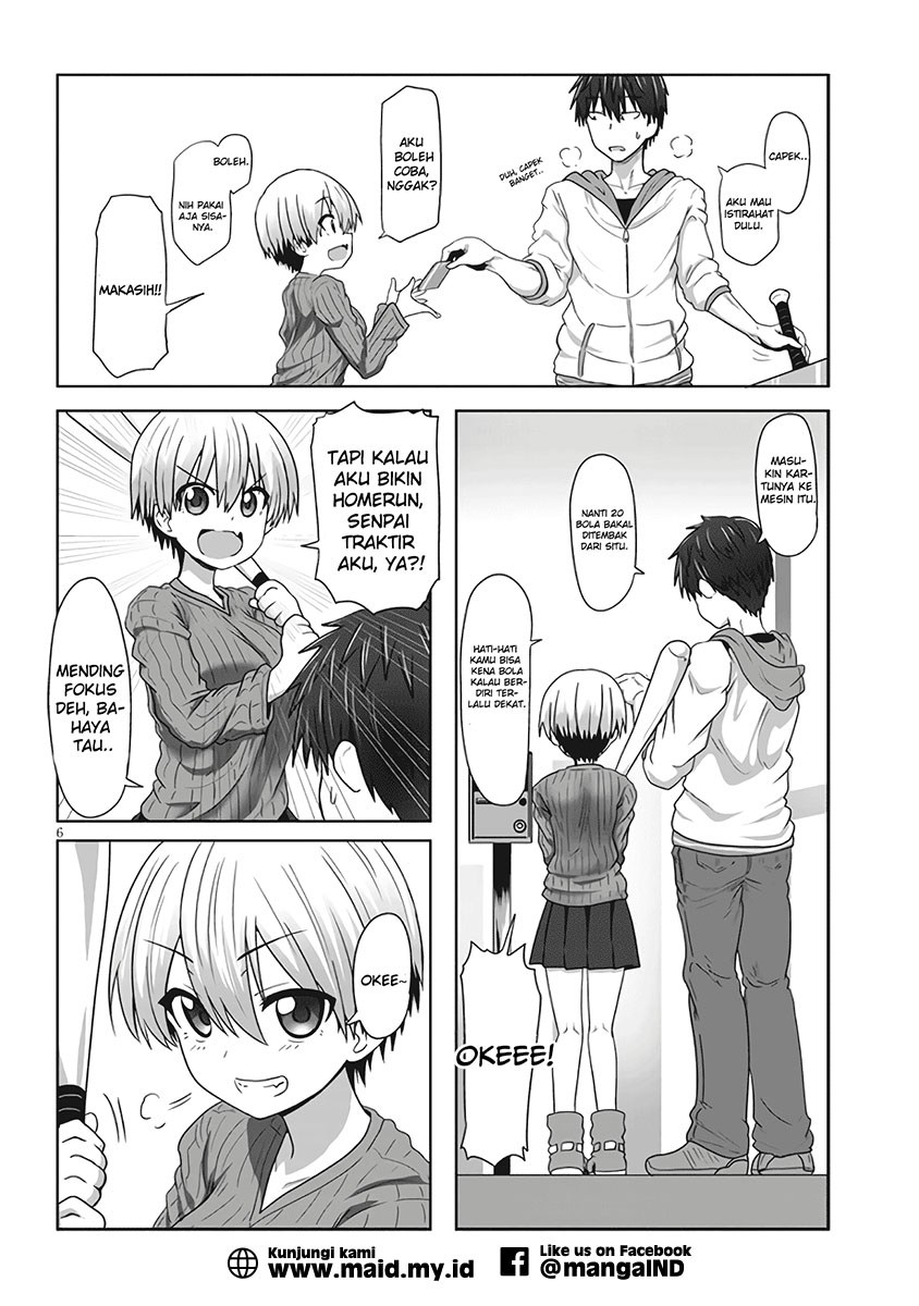 Uzaki-chan wa Asobitai! Chapter 01.2 Bahasa Indonesia