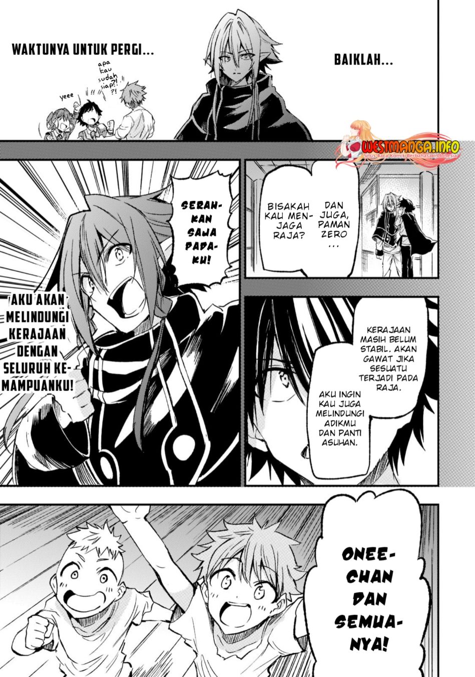 Hitoribocchi no Isekai Kouryaku Chapter 167 Bahasa Indonesia