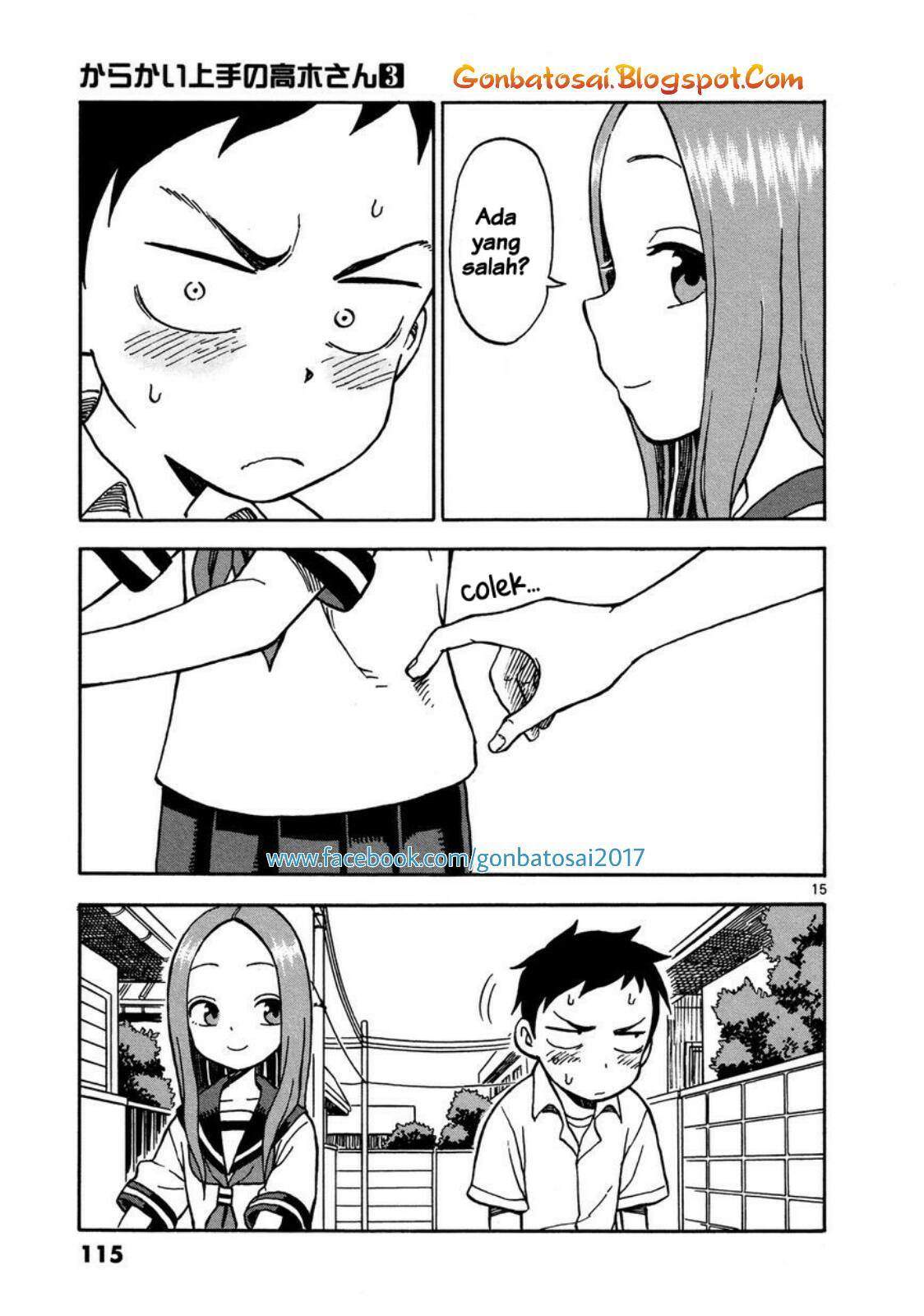 Karakai Jouzu no Takagi-san Chapter 24 Bahasa Indonesia