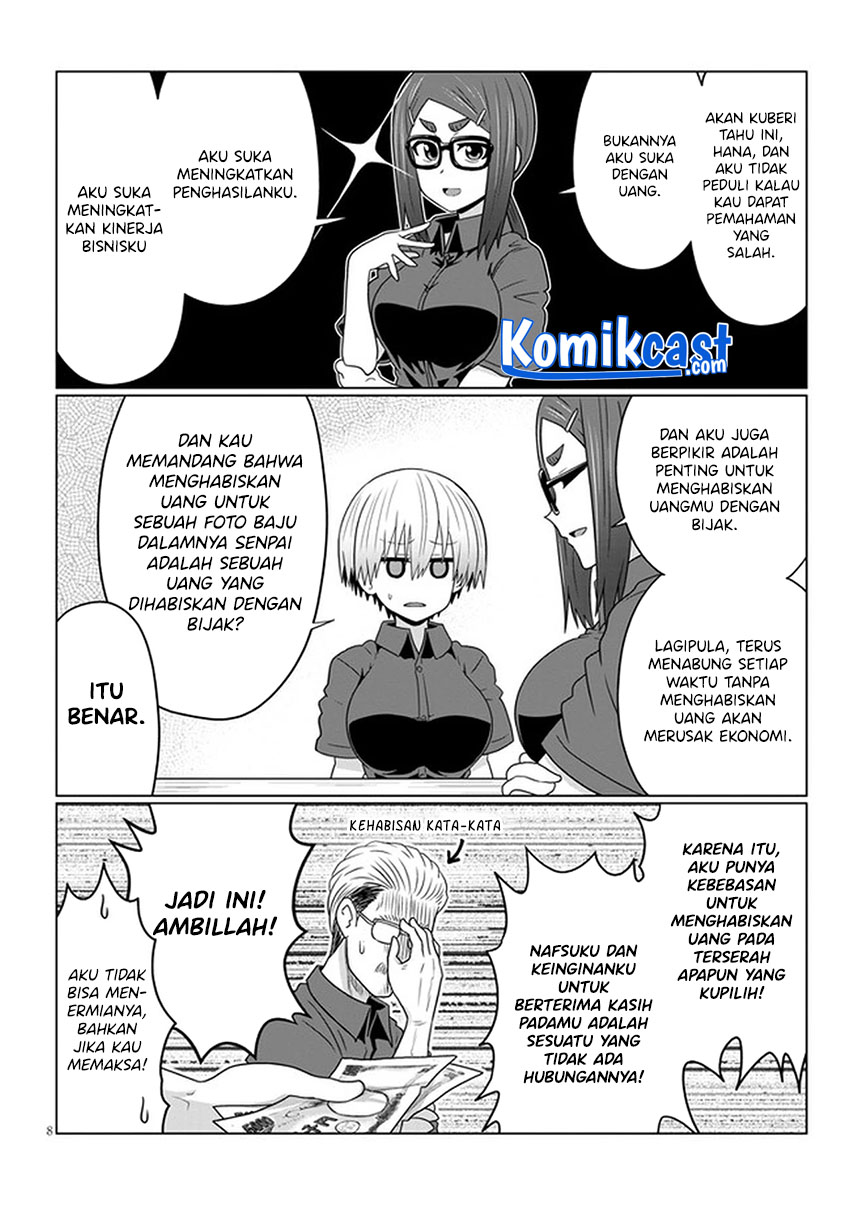 Uzaki-chan wa Asobitai! Chapter 68 Bahasa Indonesia